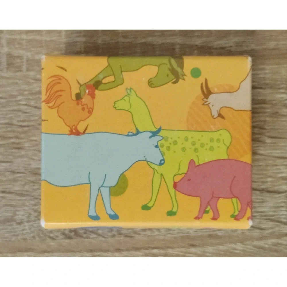 Lucuma Handmade Ceramic Ornaments Peru Bright Colors Sheep